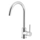 Gareth Ashton Lucia Goose Sidelever Mixer - Chrome - Burdens Plumbing