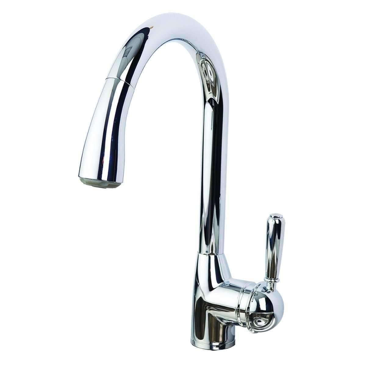 Greens Country Pull Down Spray Sink Mixer Chrome - Burdens Plumbing