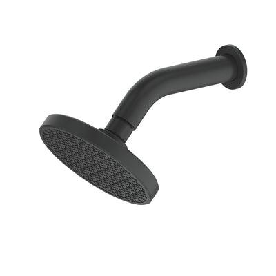 Greens Glide Rainboost Wall Shower Matte Black - Burdens Plumbing