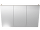 Harmony Shaving Cabinet 1200mm, Three Door - Burdens Plumbing