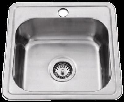 Interchange Uptown Bar Sink 1Th 385 X 385 X 145 Bs385 - Burdens Plumbing