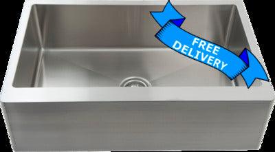 Interchange Uptown Butler Sink 838 X 533 X 250 As838 Square Corner - Burdens Plumbing