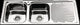 Interchange Uptown Le1180 Double Bowl Sink 1Th 1180 X 480 X 170 - Burdens Plumbing