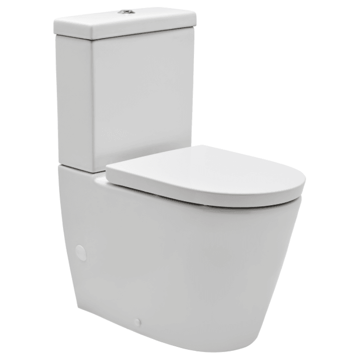 Johnson Suisse Venezia Ambulant Rimless Flush To Wall Toilet Suite - Burdens Plumbing
