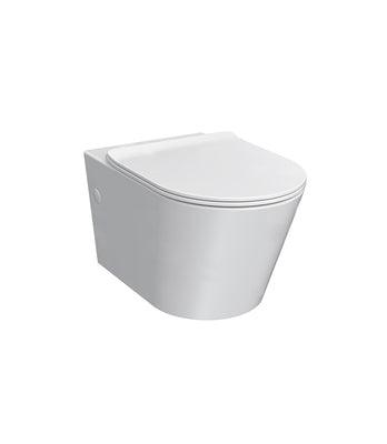 L'HOTEL WALL HUNG PAN (INCLUDING SOFT CLOSE SEAT)(DESIGN RANGE; PARISI P#:PN750) - Burdens Plumbing