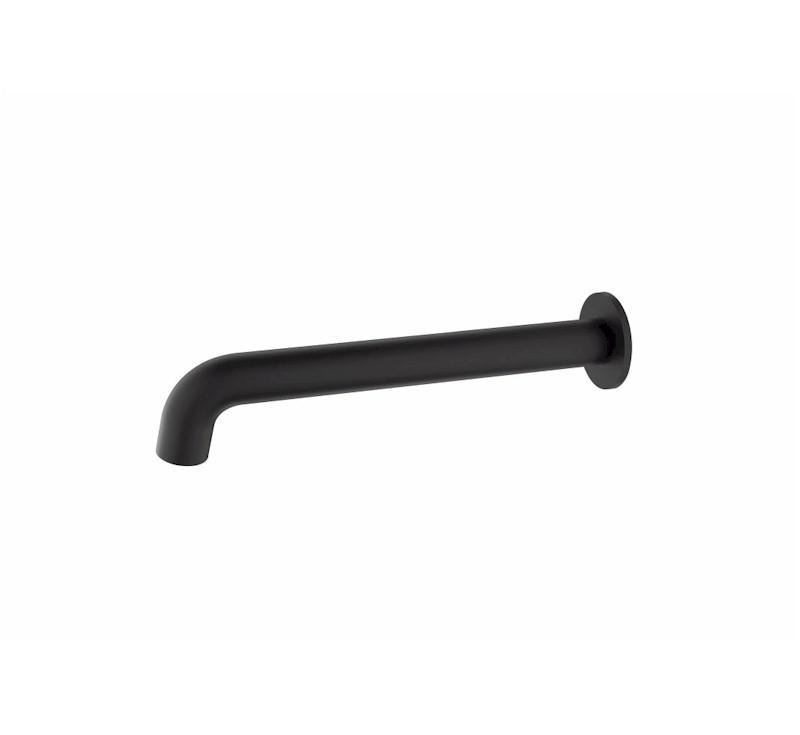 Mecca Basin/Bath Spout Only 160mm Matt Black - Burdens Plumbing