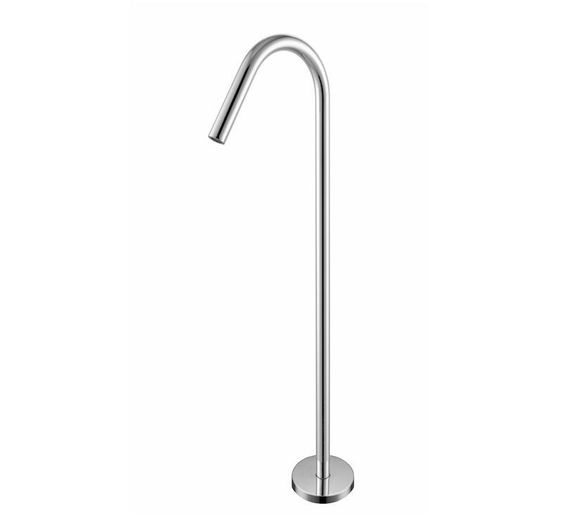 Mecca Bianca Floor Standing Bath Spout Chrome - Burdens Plumbing