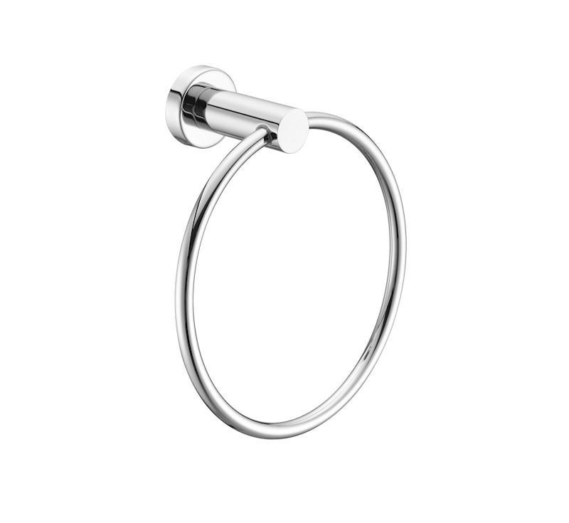 Mecca Hand Towel Ring Chrome - Burdens Plumbing