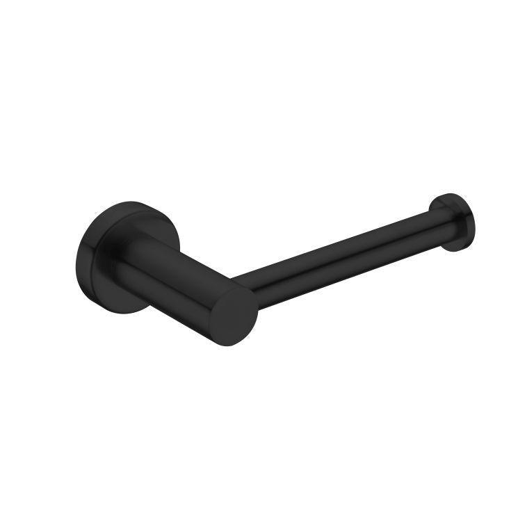 Mecca Toilet Roll Holder Matt Black - Burdens Plumbing