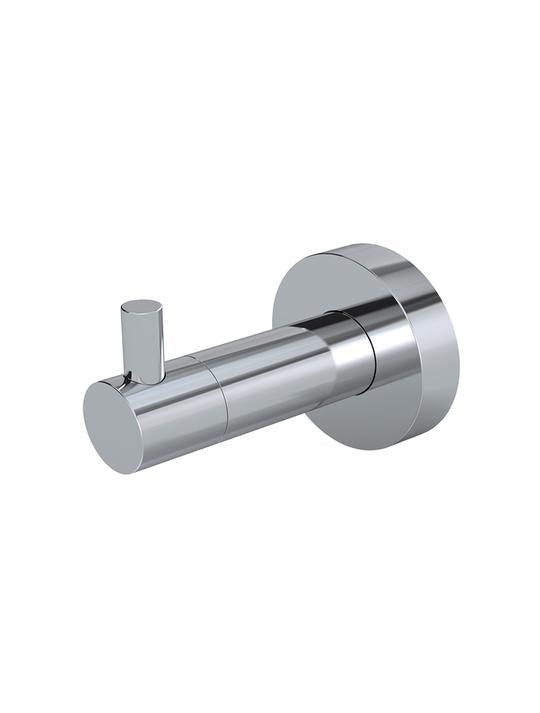 Meir Round Chrome Robe Hook - Burdens Plumbing