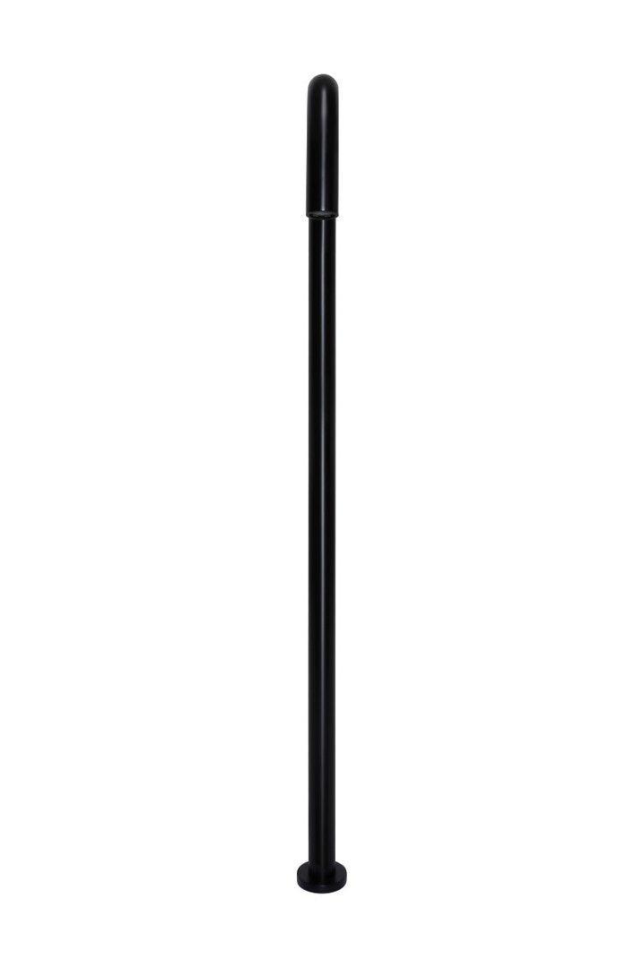 Meir Round Freestanding Bath Filler - Matte Black - Burdens Plumbing