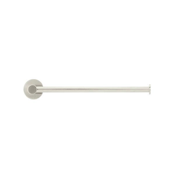 Meir Round Guest Towel Rail Brushed Nickel - Burdens Plumbing