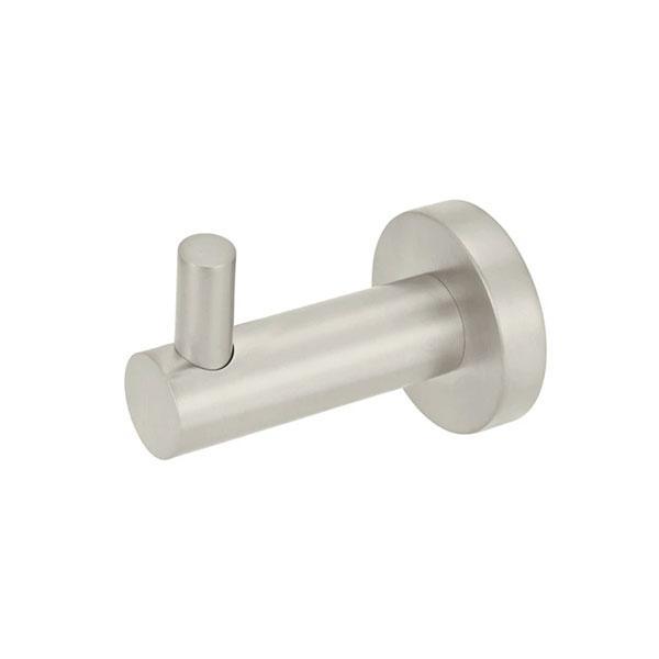 Meir Round Robe Hook Brushed Nickel - Burdens Plumbing