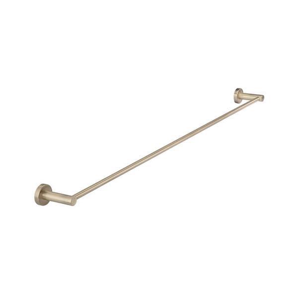 Meir Round Single Champagne Towel Rail 900mm - Burdens Plumbing