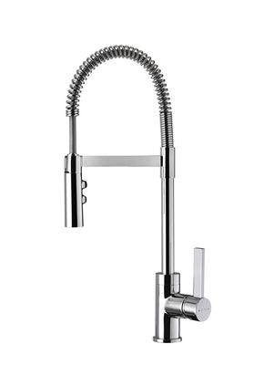 Methven Gaston Gooseneck Pull Down Sink Mixer Chrome 02-9402 - Burdens Plumbing