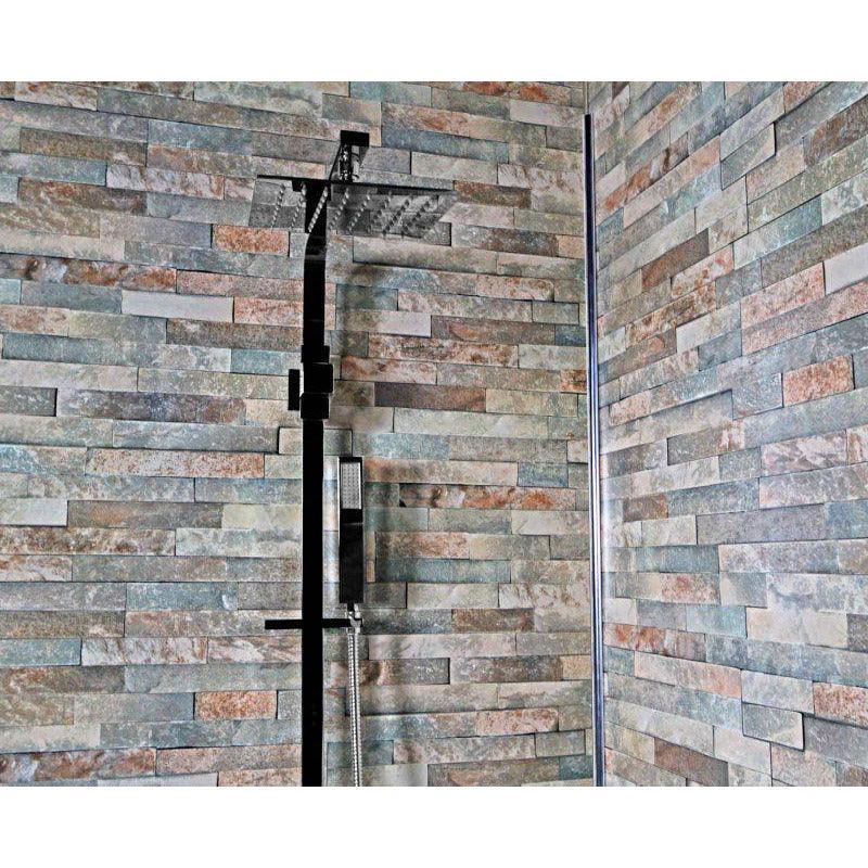 Mr. Wet Wall Slate Brick Matte Wall Panel 2400X1000X10mm - Burdens Plumbing