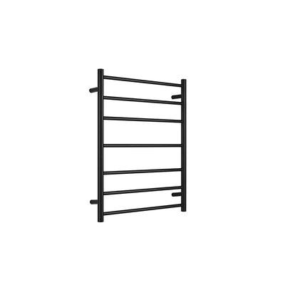 Nero Bianca Towel Ladder Matt Black - Burdens Plumbing