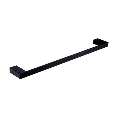 Nero Celia 800mm Single Towel Rail - Matt Black - Burdens Plumbing