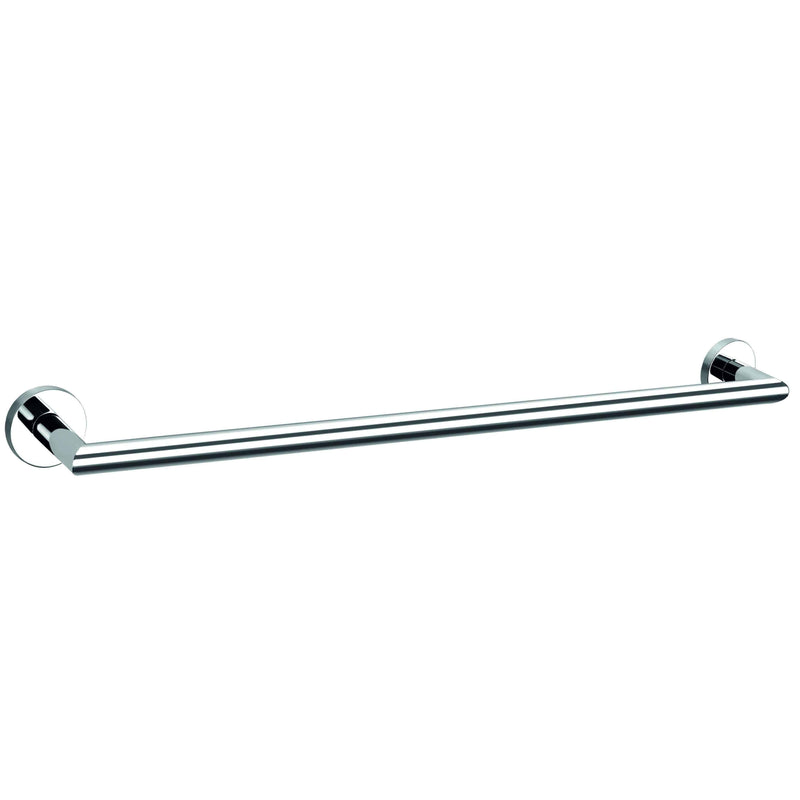 Nero Dolce 700mm Single Towel Rail - Chrome