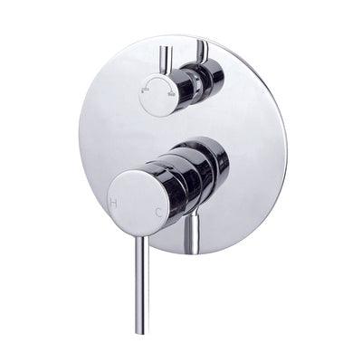 Nero Dolce Shower Mixer With Divertor - Chrome - Burdens Plumbing