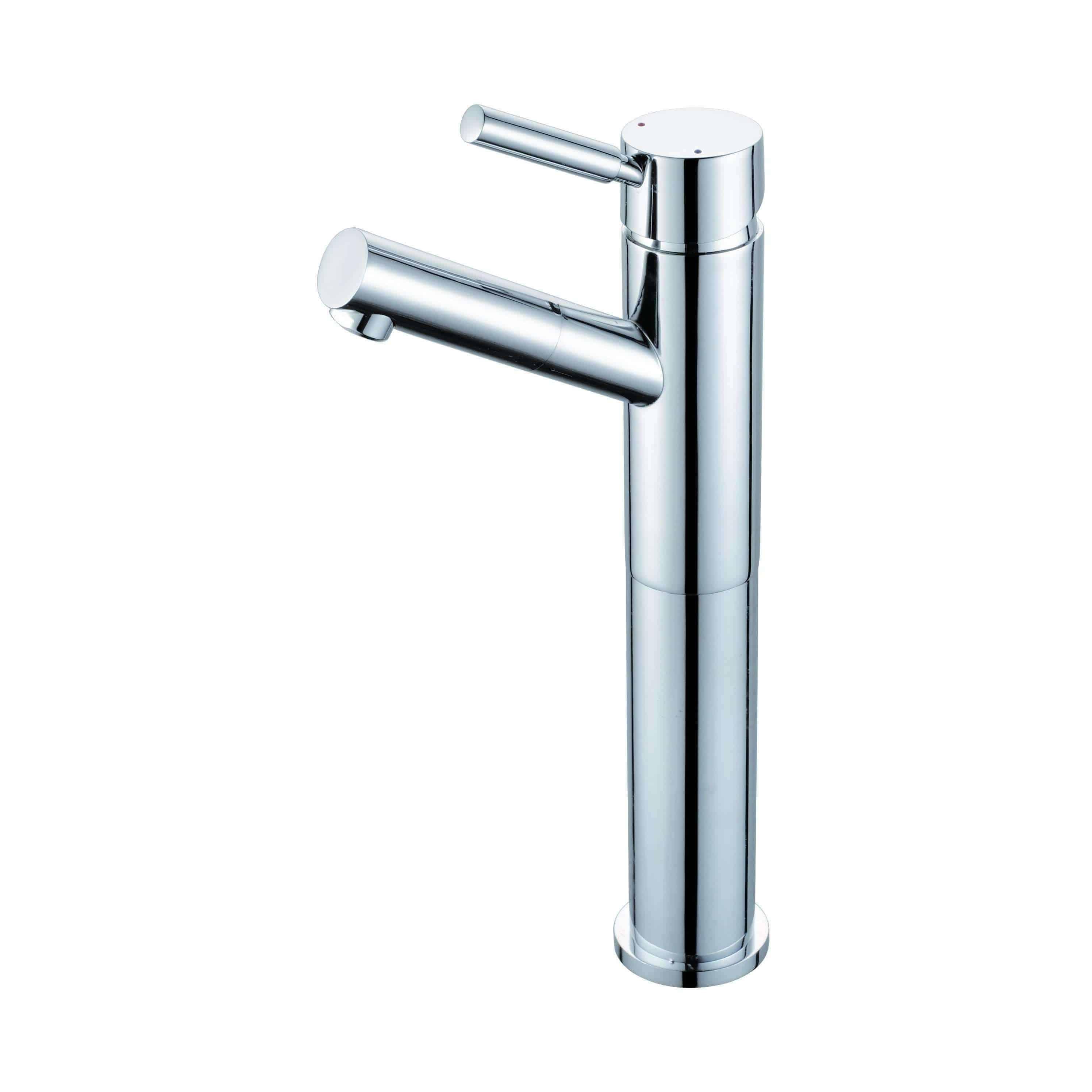 Nero Dolce Tall Basin Mixer Angle Spout - Chrome - Burdens Plumbing