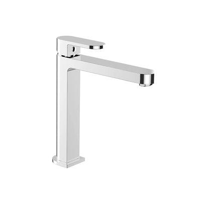 Nero Ecco Tall Basin Mixer - Chrome - Burdens Plumbing