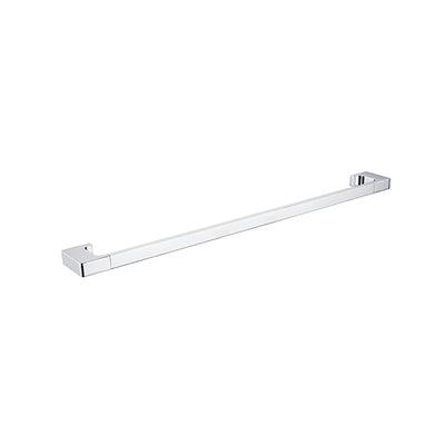 Nero Pearl/Vitra Single Towel Rail 800mm - Chrome - Burdens Plumbing