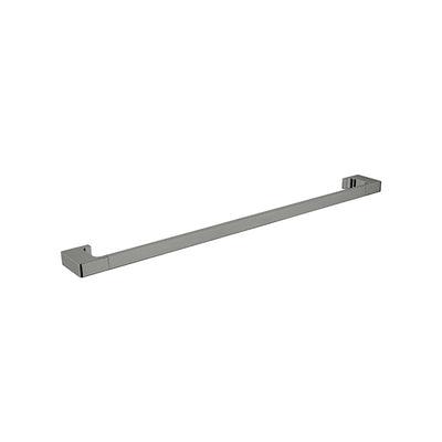 Nero Pearl/Vitra Single Towel Rail 800mm - Gun Metal Grey - Burdens Plumbing