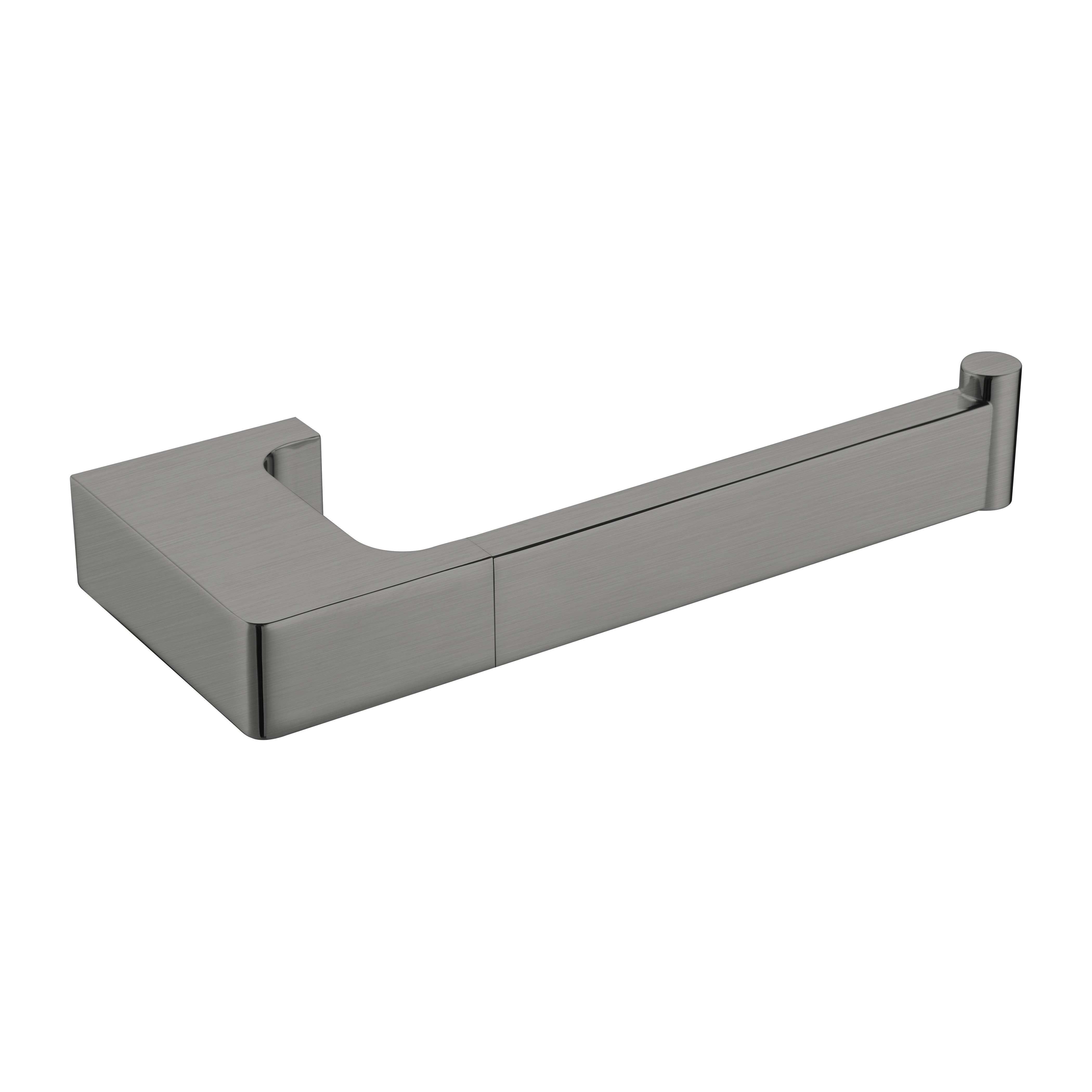 Nero Pearl/Vitra Toilet Roll Holder - Gun Metal Grey - Burdens Plumbing