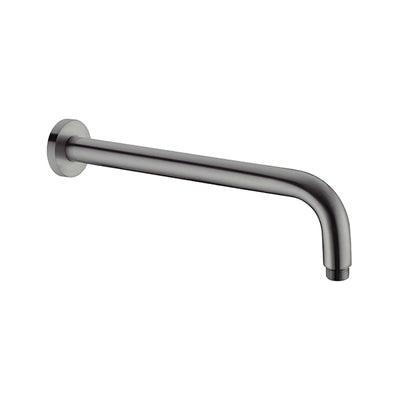 Nero Round Shower Arm - Gun Metal Grey - Burdens Plumbing