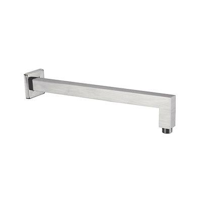 Nero Square Shower Arm - Brushed Nickel - Burdens Plumbing