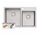 Oliveri Apollo 1 & 3/4 R/H Offset Bowl Sink 1Th - Burdens Plumbing