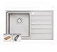 Oliveri Apollo Single Bowl Sink With R/H Drainer 1Th - Burdens Plumbing