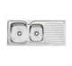 Oliveri Endeavour 1 & 3/4 Bowl Topmount Sink Drainer Nth - Burdens Plumbing