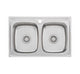 Oliveri Endeavour Double Bowl Universal Sink 1Th - Burdens Plumbing