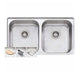 Oliveri Nu-Petite Double Bowl Undermount Sink Nth - Burdens Plumbing