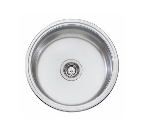 Oliveri Solitaire Round Bowl Sink Nth - Burdens Plumbing