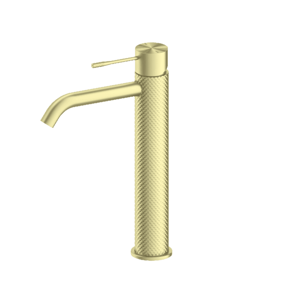 Opal Tall Basin Mixer Brushed Gold - Burdens Plumbing