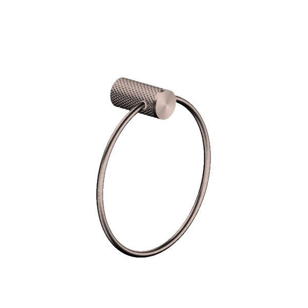 Opal Towel Ring Brushed Bronze - Burdens Plumbing