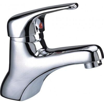 Ostar Solid Handle Basin Mixer K72B Chrome - Burdens Plumbing