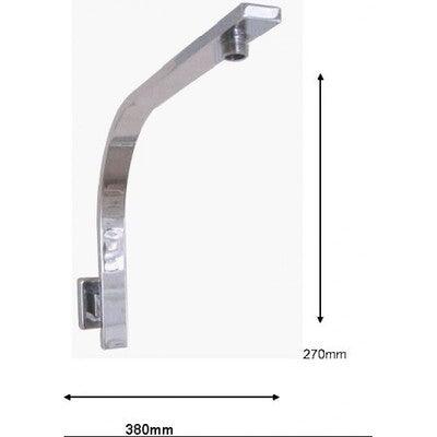 Ostar Square Wall Shower Arm Mh940A - Burdens Plumbing