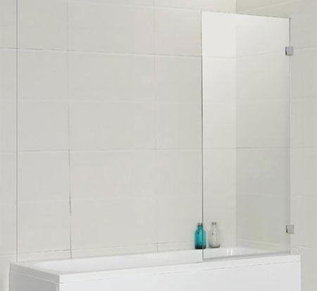 Over Bath Fixed Shower Screen - Burdens Plumbing