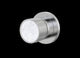 PAR IDK MARBLE WALL MIXER BATH/SHOWER BIANCO MARBLE BRUSHED CHROME - Burdens Plumbing