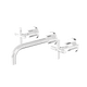 Par Portsea 4 Bath Set Chrome (B29.021.1.01) - Burdens Plumbing