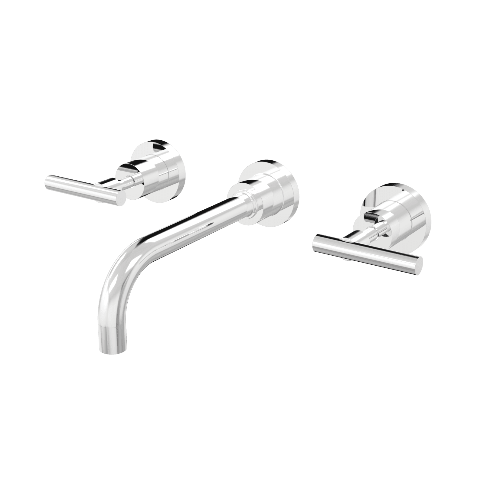 Par Portsea Lever Bath Set 200mm Chrome (B29.022.3.01) - Burdens Plumbing