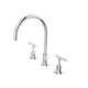 Par Portsea Lever Hob Spa Set Chrome (B29.061.3.01) - Burdens Plumbing