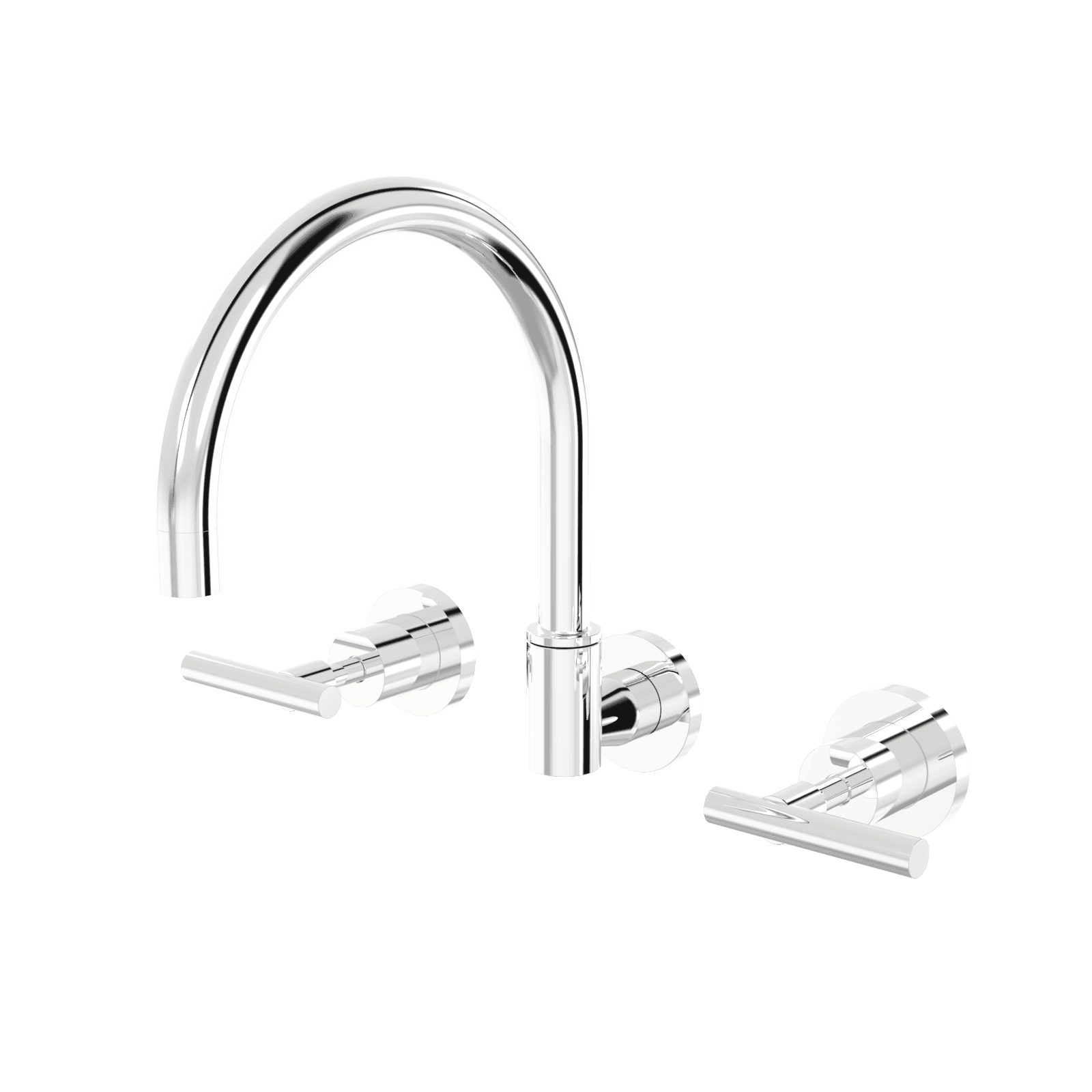 Par Portsea Lever Wall Sink Set Chrome (B29.052.3.01) - Burdens Plumbing