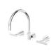 Par Portsea Lever Wall Sink Set Chrome (B29.052.3.01) - Burdens Plumbing