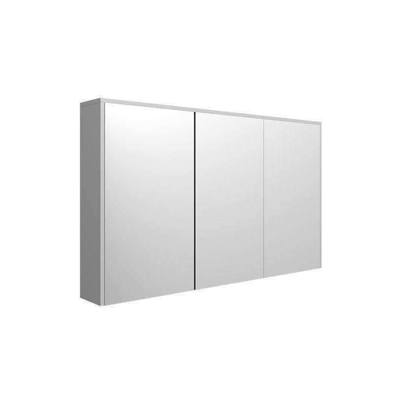 Parisi Look 1200 Mirror Cabinet White Gloss 1200 X 700 X 150 - Burdens Plumbing