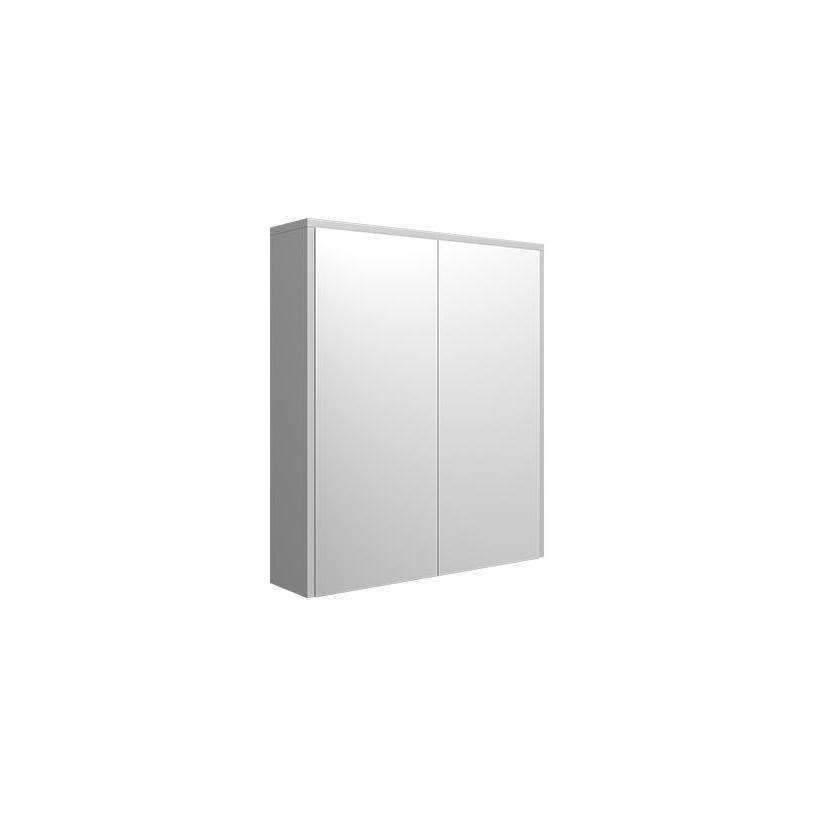 Parisi Look 60 Mirror Cabinet Gloss White 600 X 700 X 150mm - Burdens Plumbing